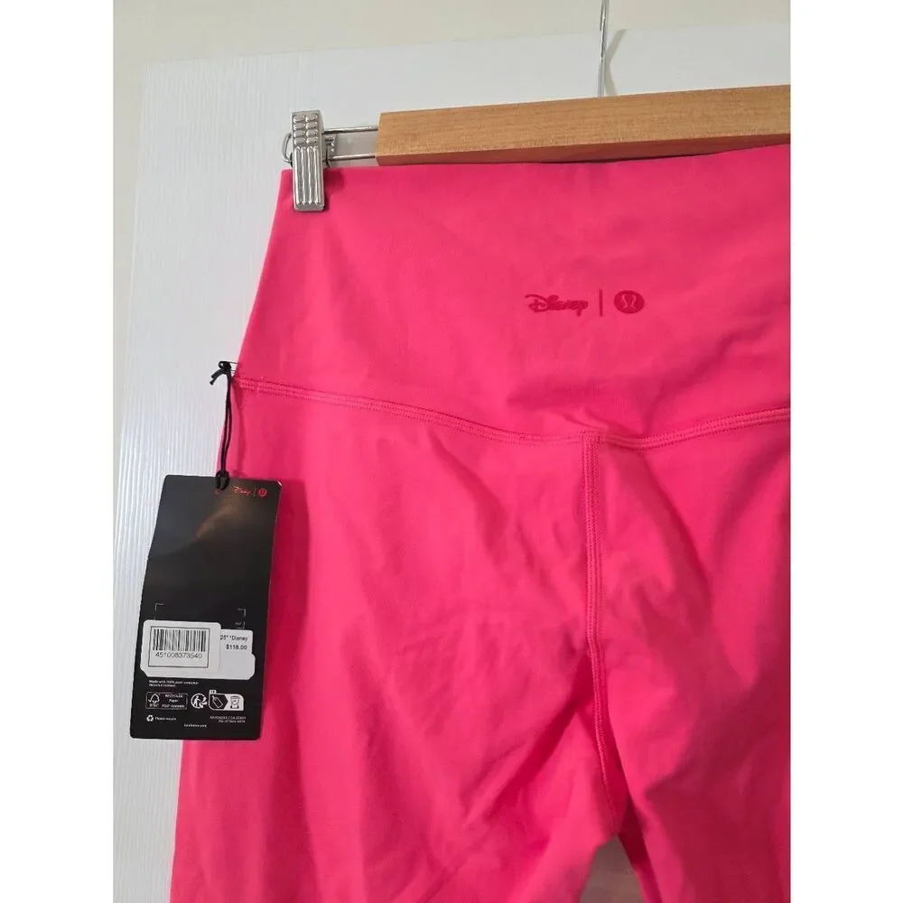 Disney x Lululemon Align High-Rise leggings in the vibrant 
